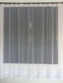 Mg Függöny 69/100 Fehér 300x250 kész pol szalaggal