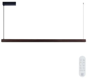 Immax NEO 07301L-LED Dimmelhető kábeles függeszték MADEIRA 33W/230V Wi-Fi Tuya 152 cm dió