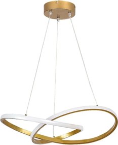 Rabalux 72215 - LED Csillár zsinóron CASTIEL LED/36W/230V 3000K arany