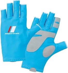 MAJOR CRAFT UV-CUT GLOVE NYÁRI UV KESZTYŰ LL Light Blue