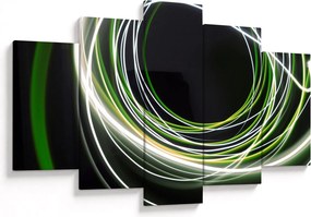 Kép zöld vonalak (150x105 cm)