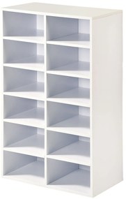 Kesper 15916 Univerzális cipőtartó állvány, fehér51,5 x 87 x 29,5 cm