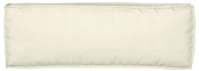 Raklap párna készlet 2 pcs Krém 120 x 40 x 8 cm Oxford szövet