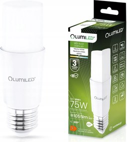 Led izzó Stick E27 10W 75W 1055lm 4000K Semleges Tubuláris Lumiled