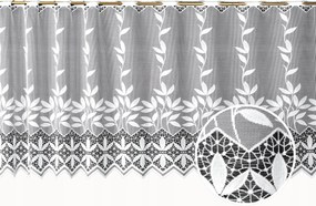 Mg Irigység jacquard fehér 3887 240x40cm lengyel