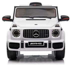 Baby Mix Mercedes-Benz, G63 AMG gyerek elektromos autó, fehér