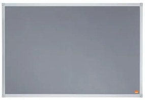 Üzenőtábla, alumínium keret, 90x60 cm, NOBO Essentials, szürke (VN5683)