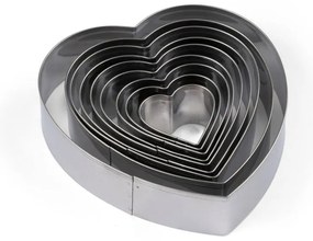 Sütikiszúró szett 9 db-os Heart – Blomsterbergs
