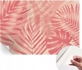 Modern öntapadós fali fotótapéta Trópusi levelek 152x104 cm