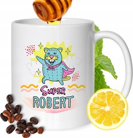 Bögre Robert Férj Barátjának Ajándék Nyomtatott Fehér 330ml