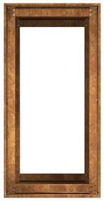 ültető rozsdás 40x80x80 cm időjárásálló acélból