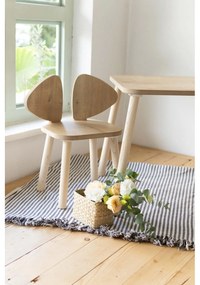 Gyerekasztal székekkel Mickey One Chair Set - Brown