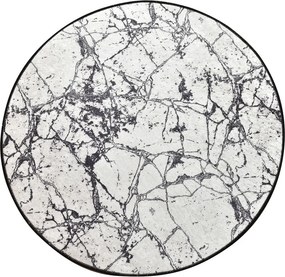 Marble fehér fürdőszobai szőnyeg 100 cm
