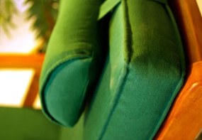 DIVERO Párna kerti székre Garth zöld