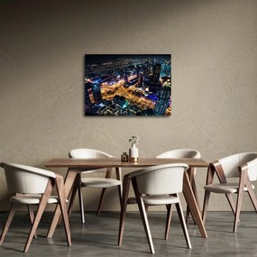 Éjszakai város képe (70x50 cm)