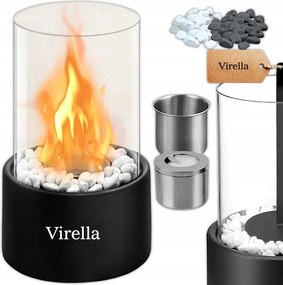 Szabadon álló Füstmentes Biokandalló Otthonra Kerti Terasz Bio Kandalló Virella