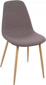 Modern kárpitozott szék sötétszürke nappali