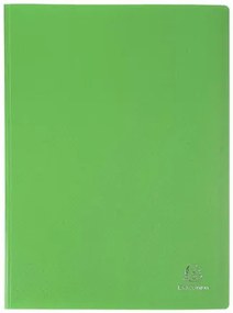 Bemutatómappa, 30 zsebes, A4, EXACOMPTA Opak, zöld (EX8833E)