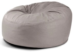 Szürkésbézs babzsákfotel Om 135 – SLOWDOWN