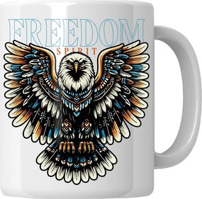 Bögre Freedom Spirit Vicces Ajándék