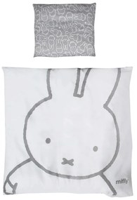 Pamut gyerek ágyneműhuzat babaágyhoz 80x80 cm Miffy – Roba