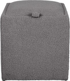 Box puff - T03 szövet - szürke R