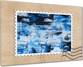 Festmények 120x80 Absztrakt Classic Blue