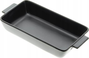 Hőálló Sütőforma Porcelán Tál Fekete 0.5 L