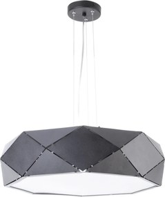 SIGMA LIGHTING 31879 JOTA Ernyős Függesztett Lámpa Fekete E27 IP20