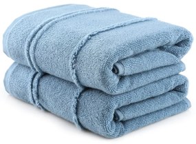 Kék frottír törölköző szett 2 db-os 50x90 cm Arden – Foutastic