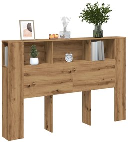 kézzel készített tölgyfa fejtámla szekrény 160 x 18,5 x 103,5 cm