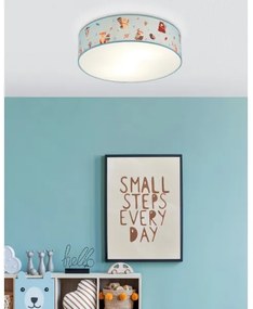 Eglo 97575 - Gyerek mennyezeti lámpa RUFFO 2xE27/40W/230V