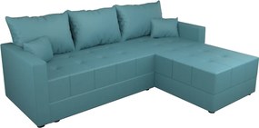 Univerzális ülőgarnitúra, petrolkék, DUAN ROH