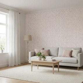 Parato Cristiana Masi Blooming Garden 11 Fruscio bézs-rózsaszín leveles vlies tapéta – 8364