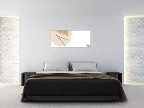 Kép - Fehér absztrakció (120x50 cm)