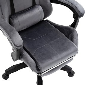 Irodai/gamer szék, szürke, LOPES