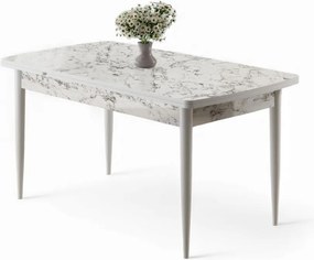 Asfel - White Marble, Brown