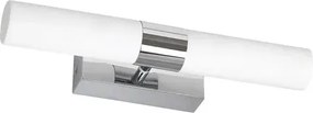 Beltéri led fali lámpa 10w 800lm 4000k króm/fehér jim