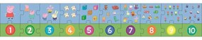Trefl Oktatási puzzle Számok Peppa Pig, 20 darab