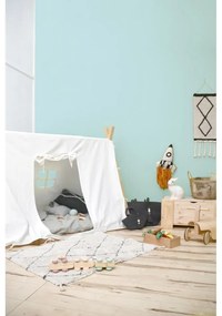 Krémszínű mosható kézi szövésű pamut szőnyeg 70x100 cm Mini Bereber – Lorena Canals