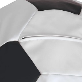 LTB Labda babzsák fotel Fehér - Fekete