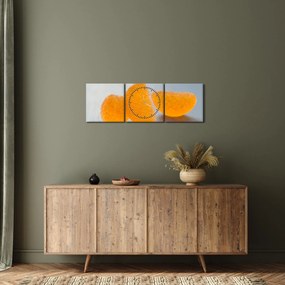 A mandarinok képe (órával) (90x30 cm)