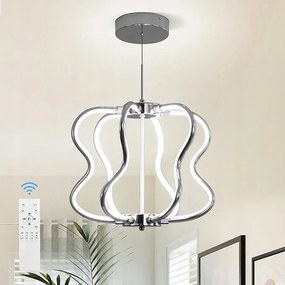 LED-es mennyezeti függőlámpa modern csillár Pilot szabályozható