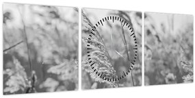 Kép - Fű a szélben (órával) (90x30 cm)