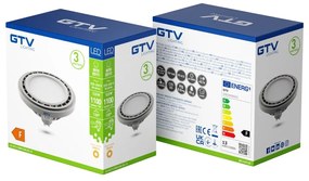 LED izzó GU10, 12,5 W – GTV