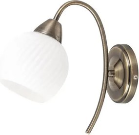 Rabalux beltéri fali lámpa e14 40w antik bronz evangeline
