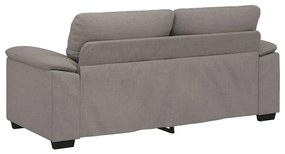 vidaXL kétszemélyes tópszínű szövet kanapé 140 cm