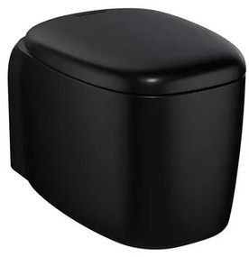 Wall hung WC VitrA Plural black matt 7830B483-0075