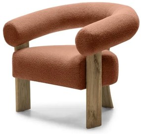 Barna design fotel KOKEI, tölgy