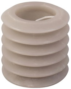 Layered szürke gyertya, magasság 7,5 cm - PT LIVING